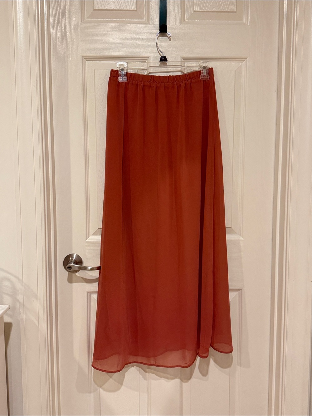 Forever 21 Dusty Pink Maxi Skirt